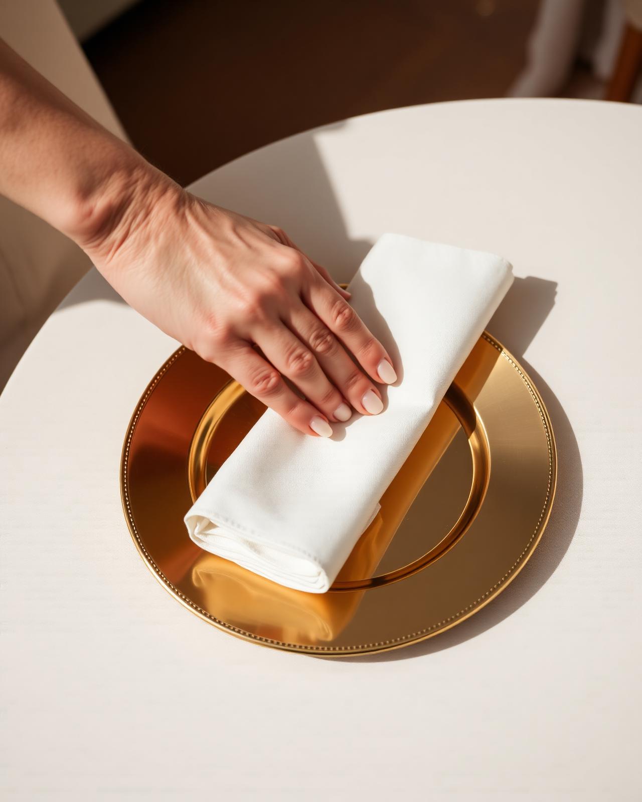 A linen-wrapped care box prepared with intention